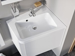 Umywalka konglomeratowa 10° 650 Prawa biała z otwora zdj.4.jpg