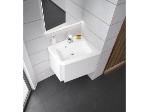 Umywalka konglomeratowa 10° 650 Prawa biała z otwora zdj.1.jpg