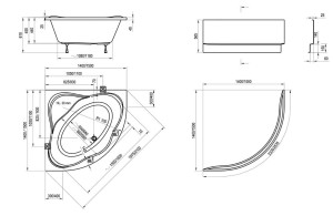 Wanna New Day 150/150 - rysunek techniczny