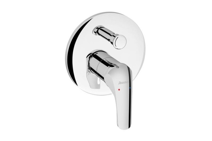 Bateria podtynkowa Rosa z przełącznikiem RS 061.00