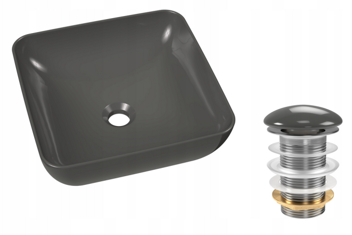 umywalka uni 380 s szara + korek szary.PNG