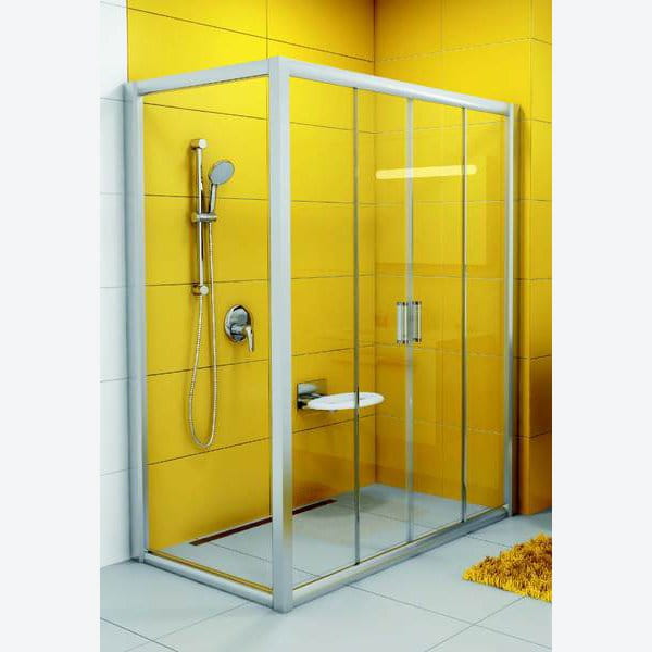 Ścianka stała RPS-100 BIAŁA SZKŁO TRANSPARENT