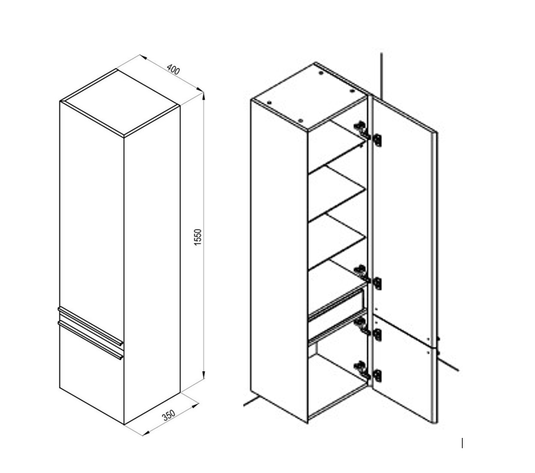Rysunek techniczny słupka Clear.PNG