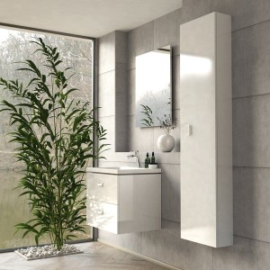 Słupek łazienkowy wiszący SB COMFORT 400 biały ZDJ.4.jpg