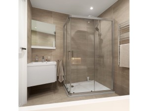 Umywalka konglomeratowa 10° Lewa  biała z otworami zdj.5.jpg