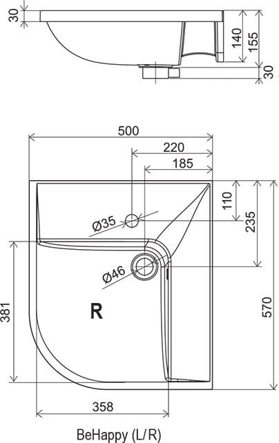 Zdjęcie ukazuje produkt w wariancie prawym.