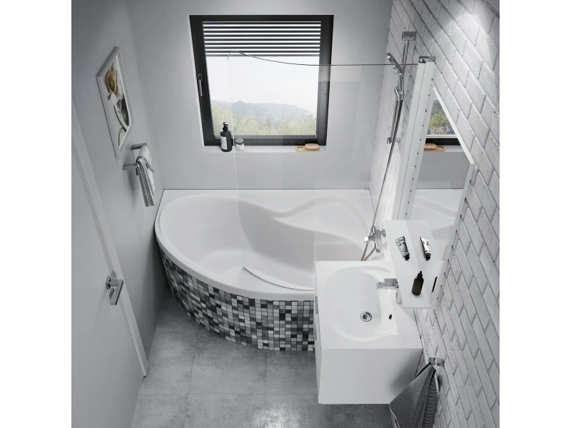 Umywalka konglomeratowa ROSA biała z otworami zdj.2.jpg