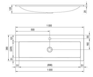 Umywalka Clear 1000 rysunek.PNG