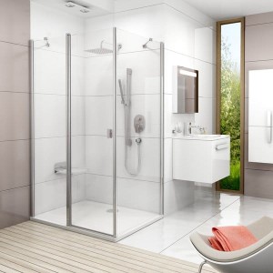 Ścianka stała Chrome CPS-90 bright alu Transparent