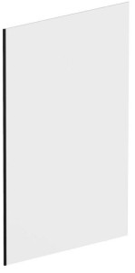 Ścianka Prysznicowa Walk-In Wall czarna , szło przezroczyste.JPG