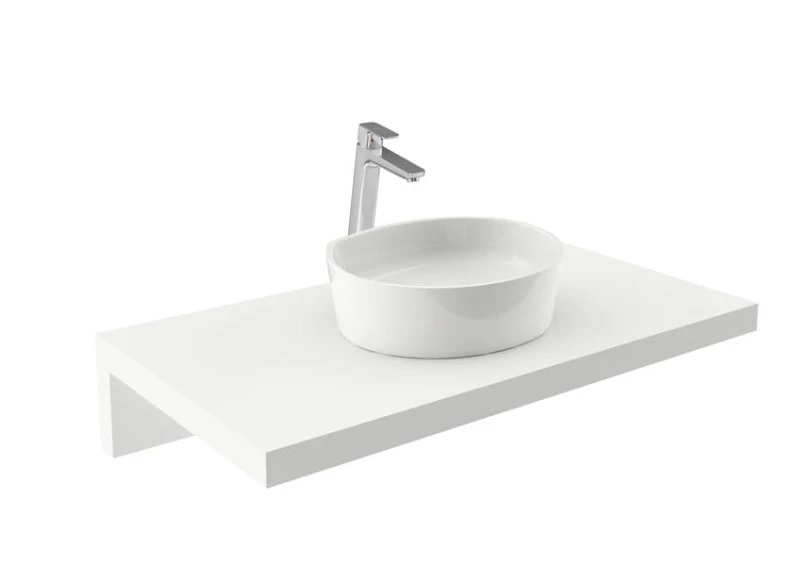 Umywalka konglomeratowa MOON 3 biała bez przelewu  zdj.1.jpg