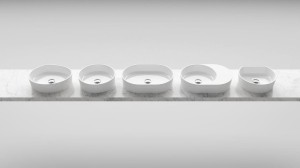 Umywalka konglomeratowa MOON 3 biała bez przelewu  zdj.3.jpg