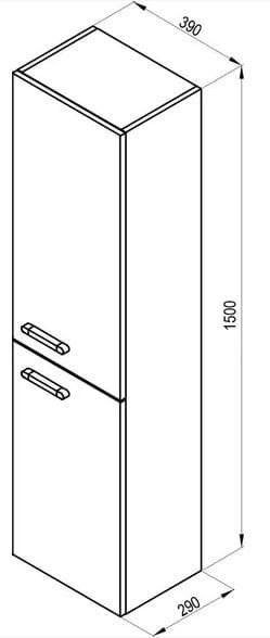 SŁUPEK CHROME 390 RYS.TECH.JPG