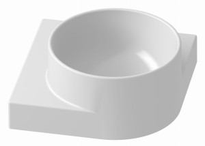 Umyvadlo Yard 280C side packshot RAVAK.jpg